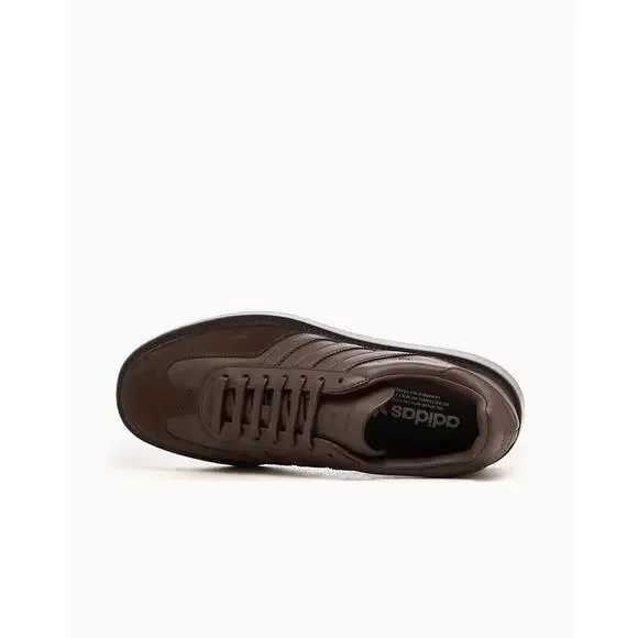 adidas gazelle silver green womens adidas Gazelle Indoor Shoes - Women's - Sand Strata / Preloved Brown / Gum main image 0